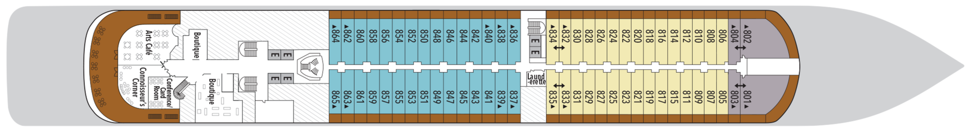 Deck 8 plan